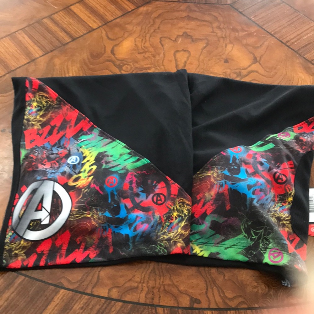 Spyder Marvel Avengers Jamm Shorts NWT Boys XL - Picture 6 of 7